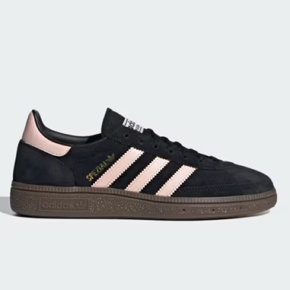 adidas Handball Spezial W Core Black / Icey Pink / Gold Metallic - Picture 2 of 7